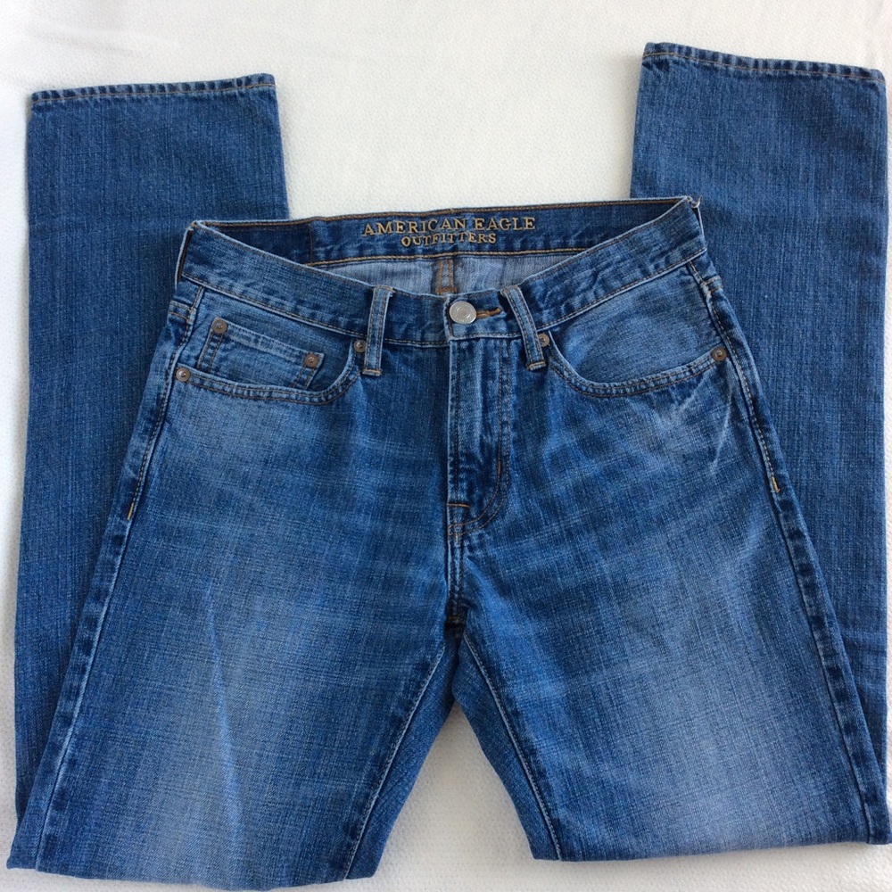 AEO Slim Straight Jeans 28x32